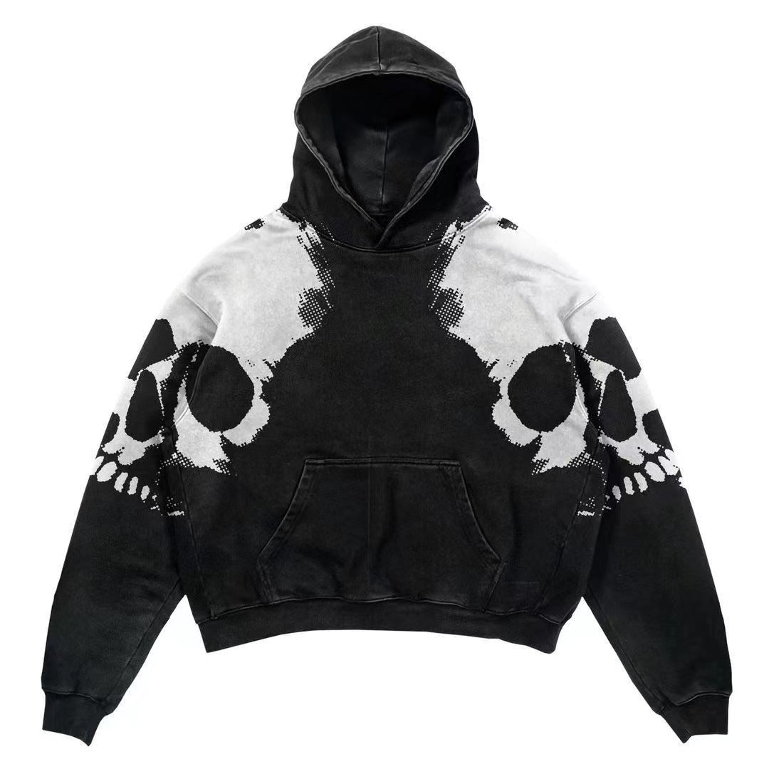 Men's Clothing Skull Hoodie Vintage - Lokd