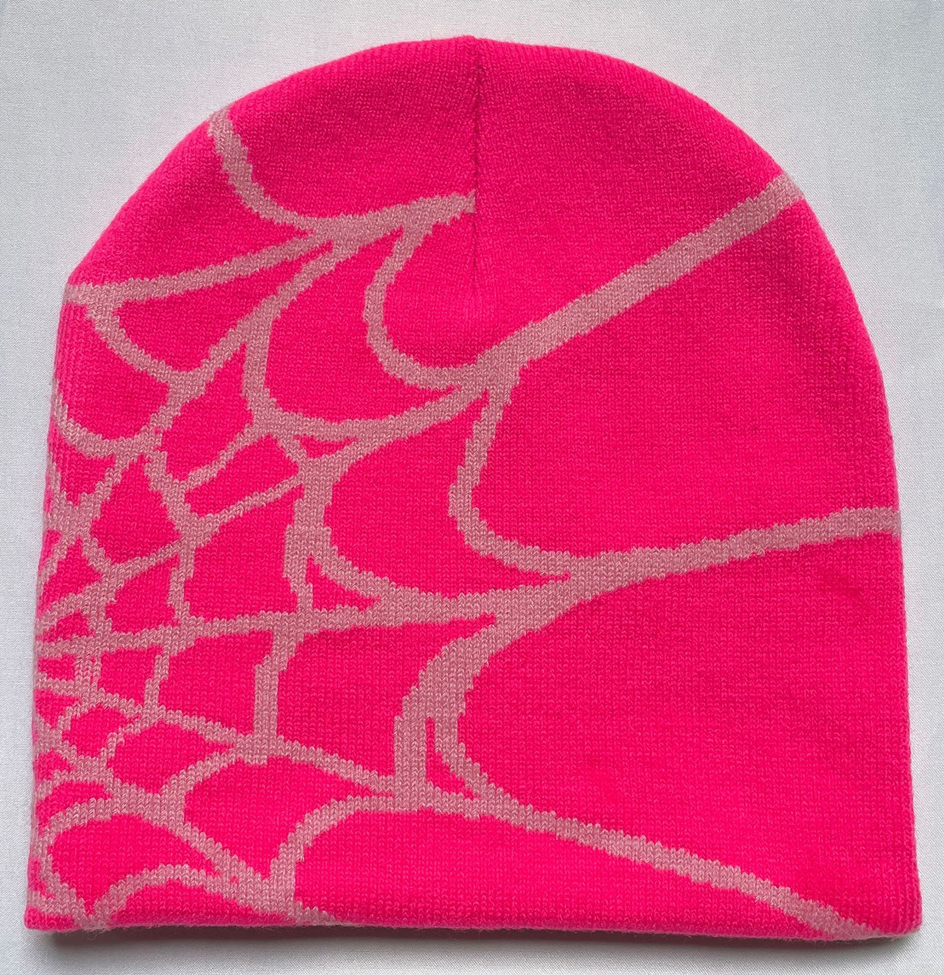 sp5der Knitted Hat Female Spider Web Woolen Cap - Lokd