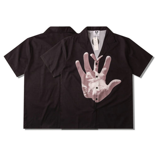 New Curated Cool Hand Print Casual Shirt - Lokd