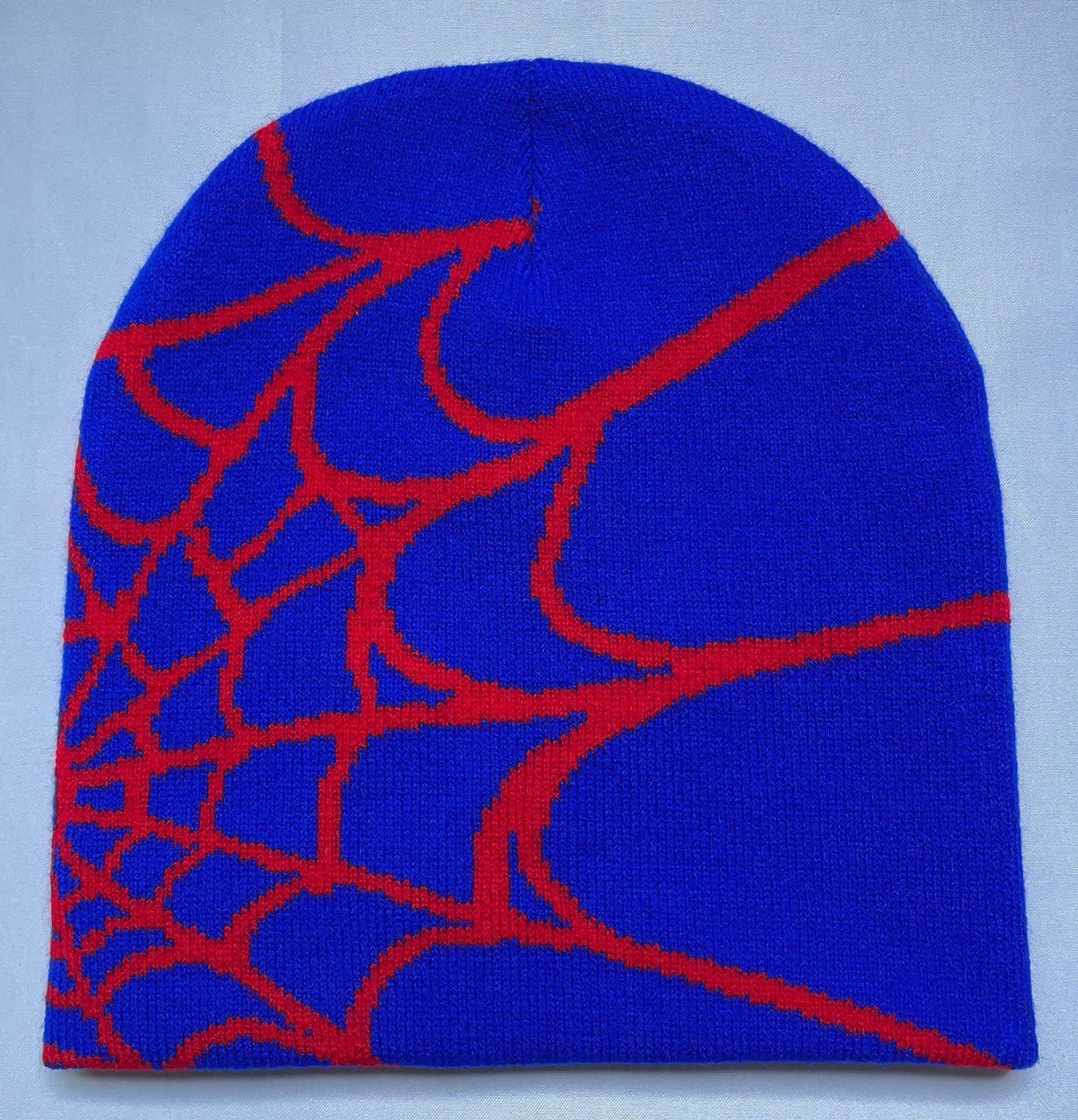 sp5der Knitted Hat Female Spider Web Woolen Cap - Lokd