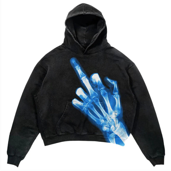 Men's Clothing Skull Hoodie Vintage - Lokd