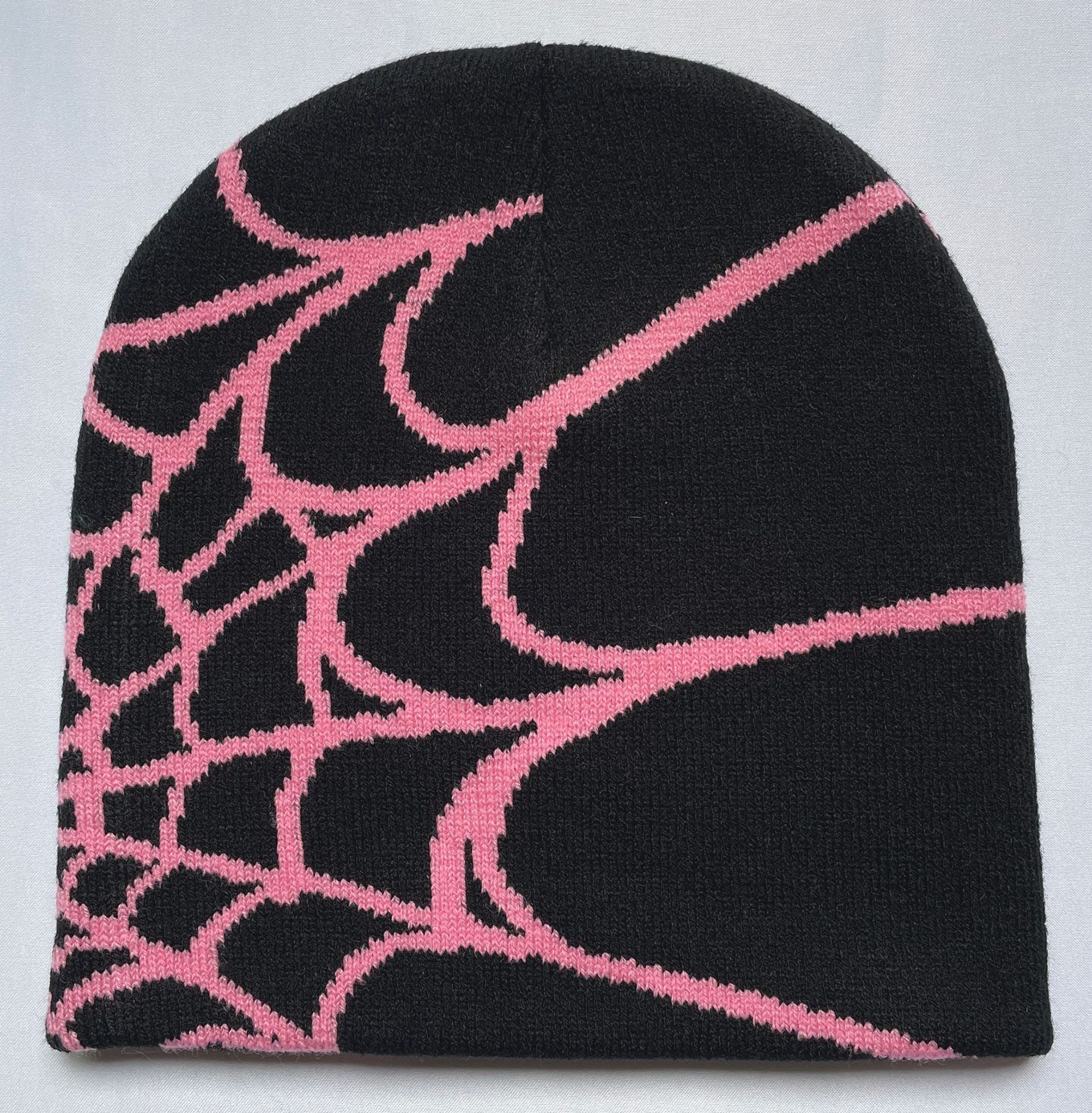 sp5der Knitted Hat Female Spider Web Woolen Cap - Lokd